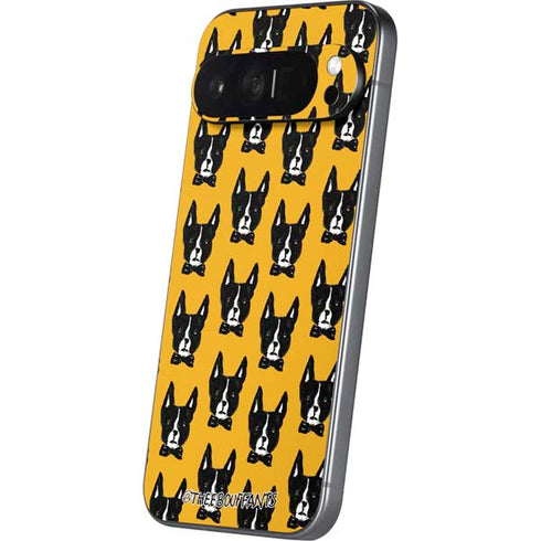 Bouffants and Broken Hearts Boston Terrier Pixel 9 Pro XL Skin